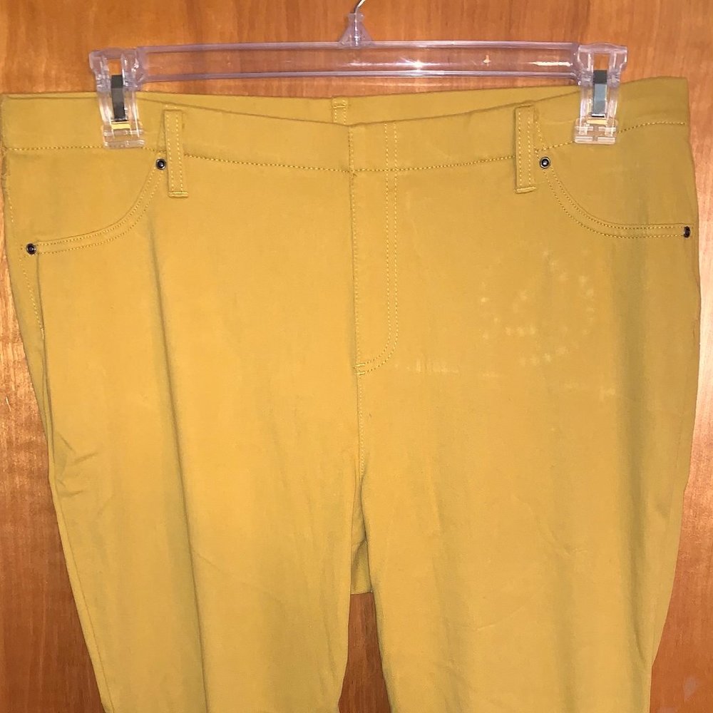 Mustard Yellow Jeggings